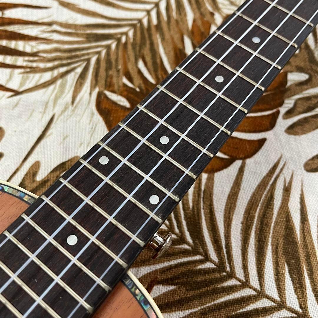 【IRIN】マホガニー材・アバロン貝のコンサートウクレレ【ウクレレ専門店】