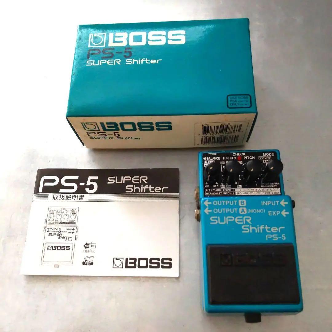 【生産完了品】BOSS PS-5 Super Shifter 箱・説明書付き