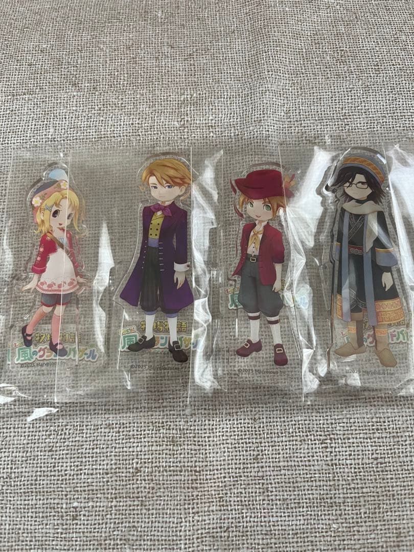 牧場物語 Let’s！風のグランドバザール 特典 アクリルスタンド ブロマイド