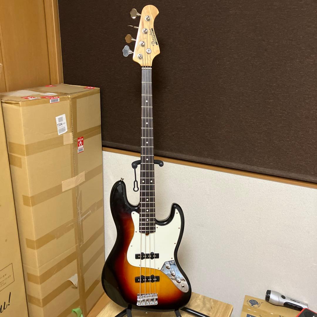 初期ロゴ　バッカス　ユニバース　改ジャズベース　美中古品