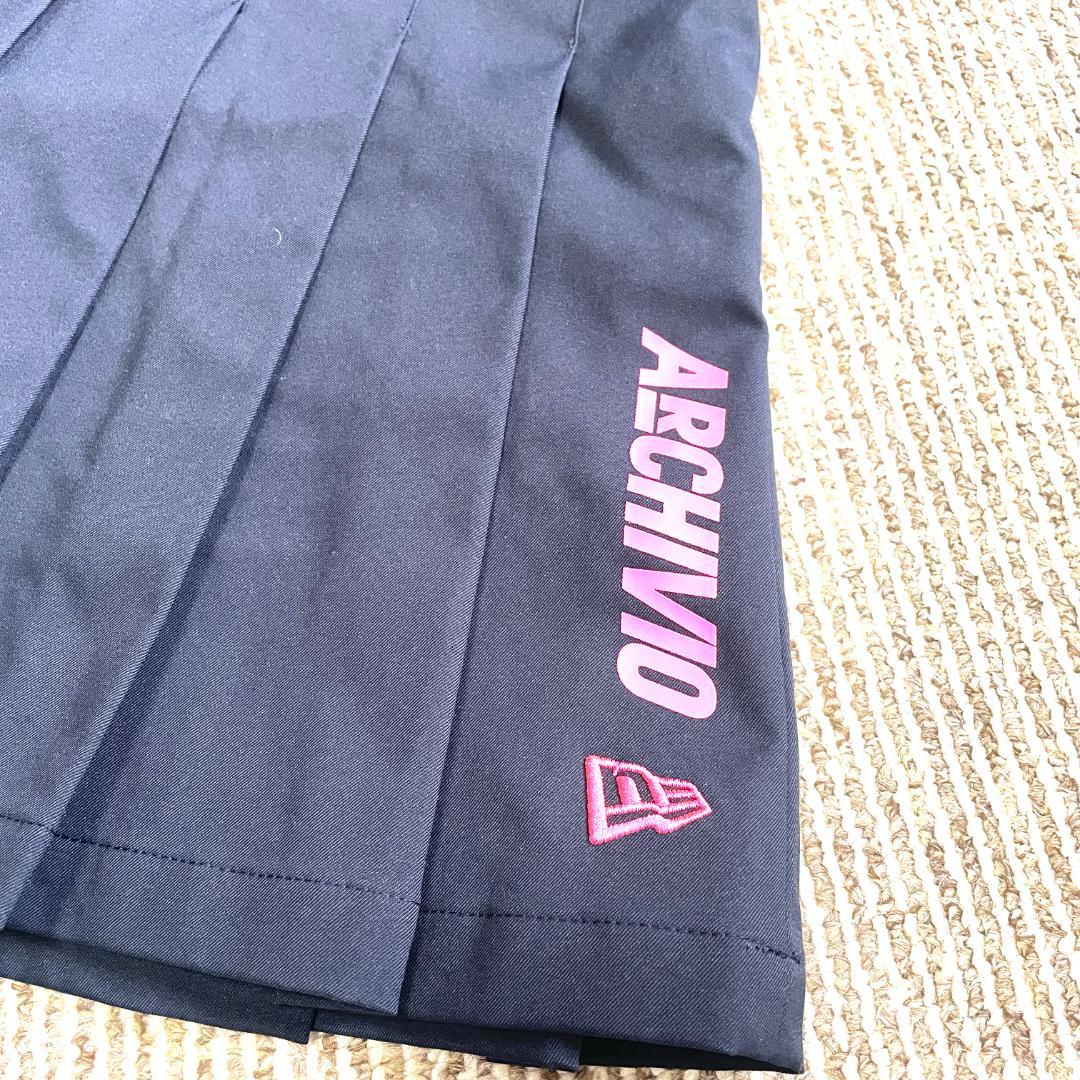 【フォロー割】 新品 アルチビオ×ニューエラゴルフ プリーツスカート サイズ36