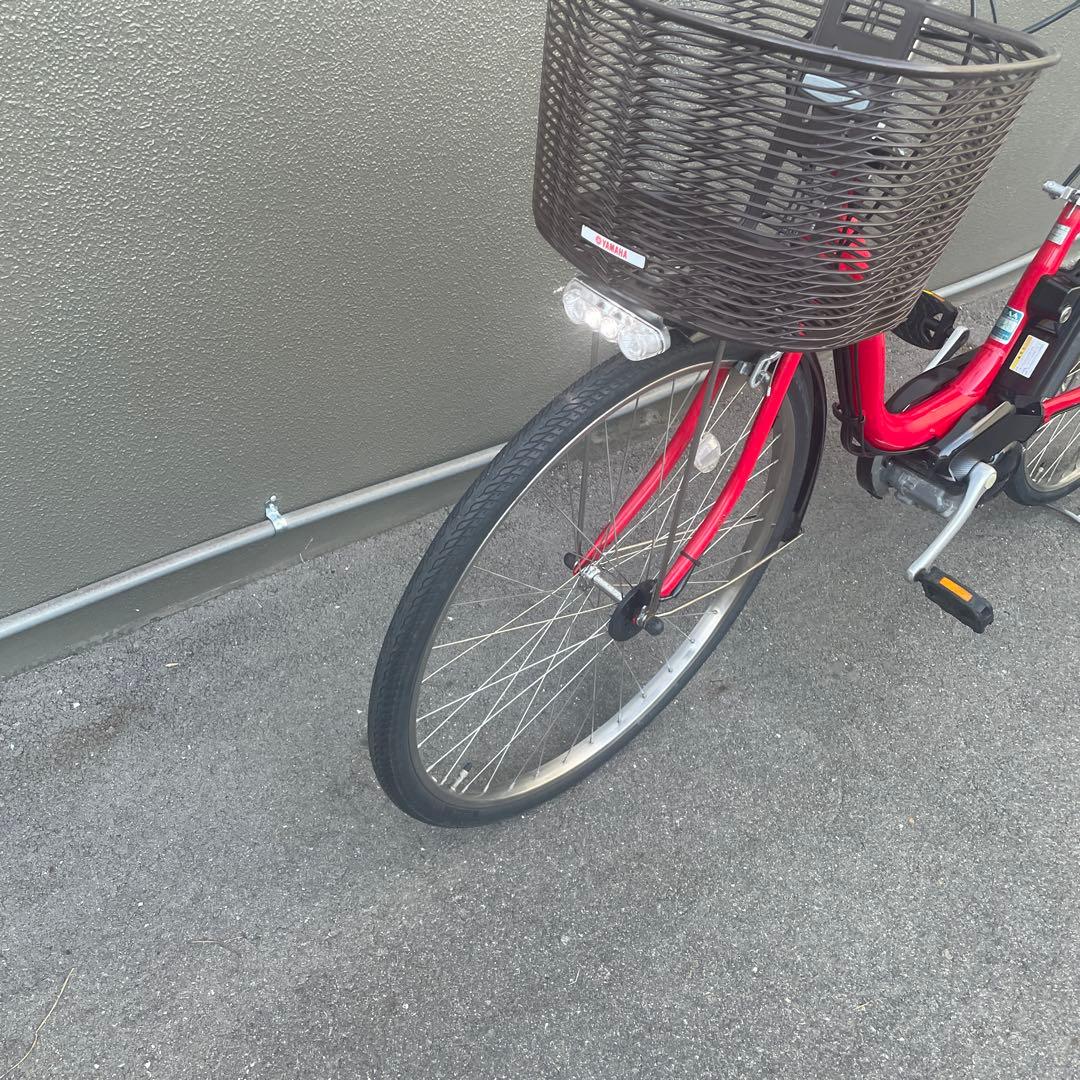 ヤマハ電動アシスト自転車26インチバッテリー大容量12.3Ah