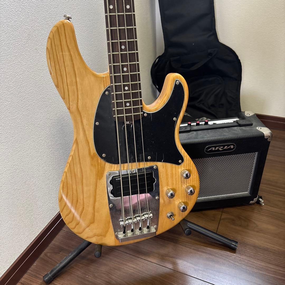 ベースとアンプのセット