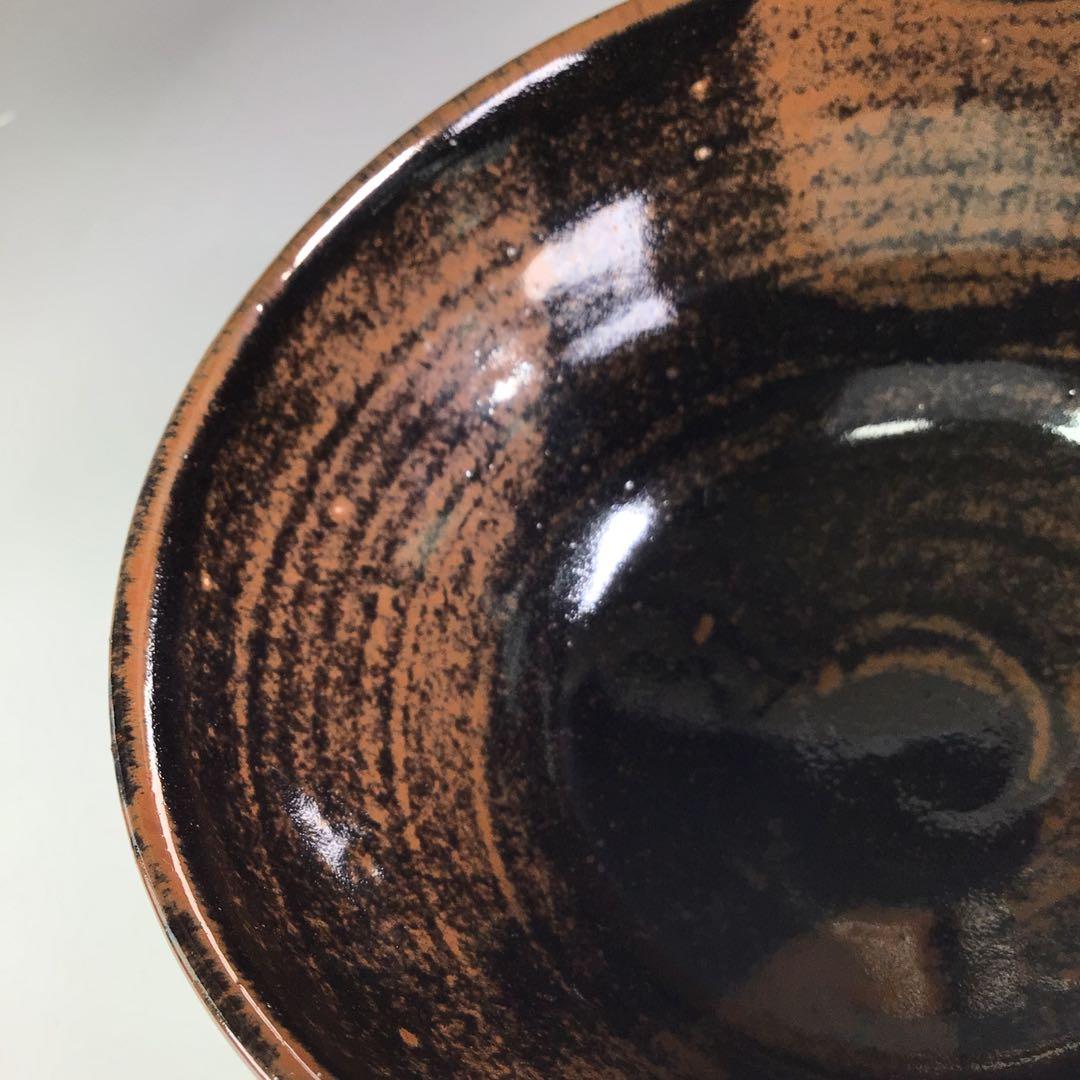 Ｒ６４５　茶碗　『高取焼』『未楽造』『即中斎　箱書』　抹茶碗　共箱　茶道具