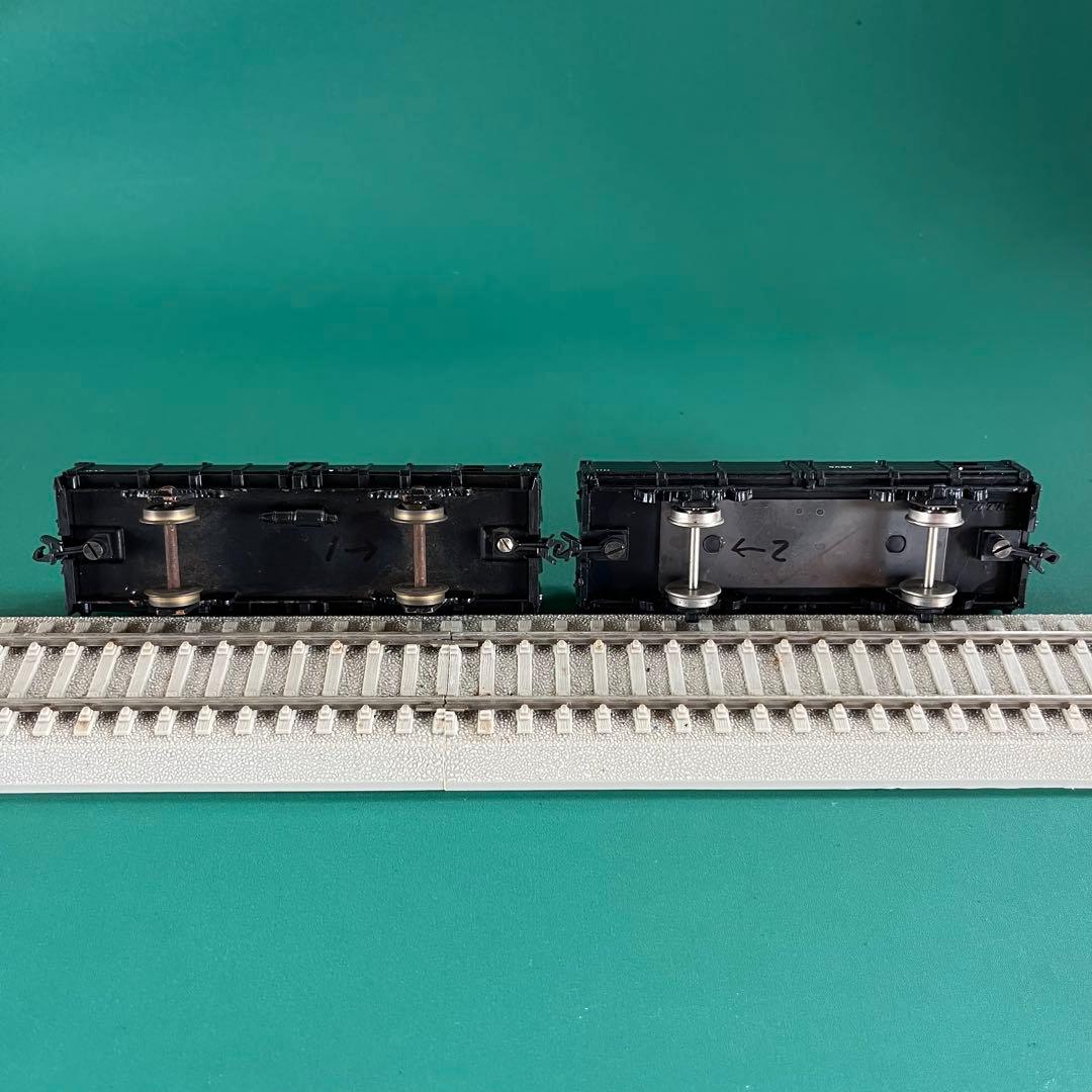 【HO-TK4202】国鉄貨車 トラ4000+2000 2両セット(HOゲージ)