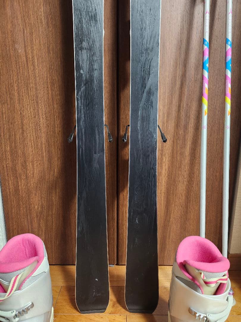 ハート　ジュニア用スキー4点セット■140/23-23.5■スキーセット