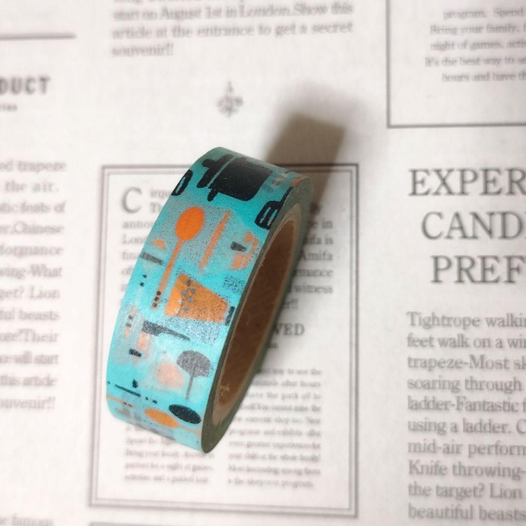 ほぼ未使用 dailylike デイリーライク 北欧風 マスキングテープ マステ