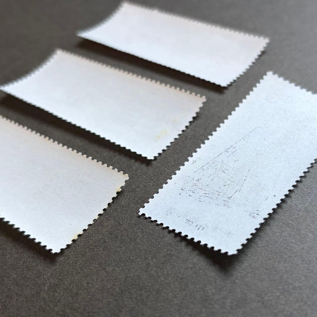 【未使用】中国切手　革１７　工業機械　4種完