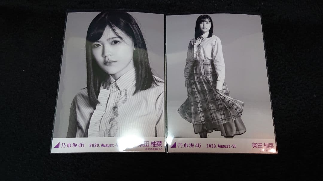 乃木坂46 柴田柚菜 モノクロームポートレイト 2020.August-Ⅵ