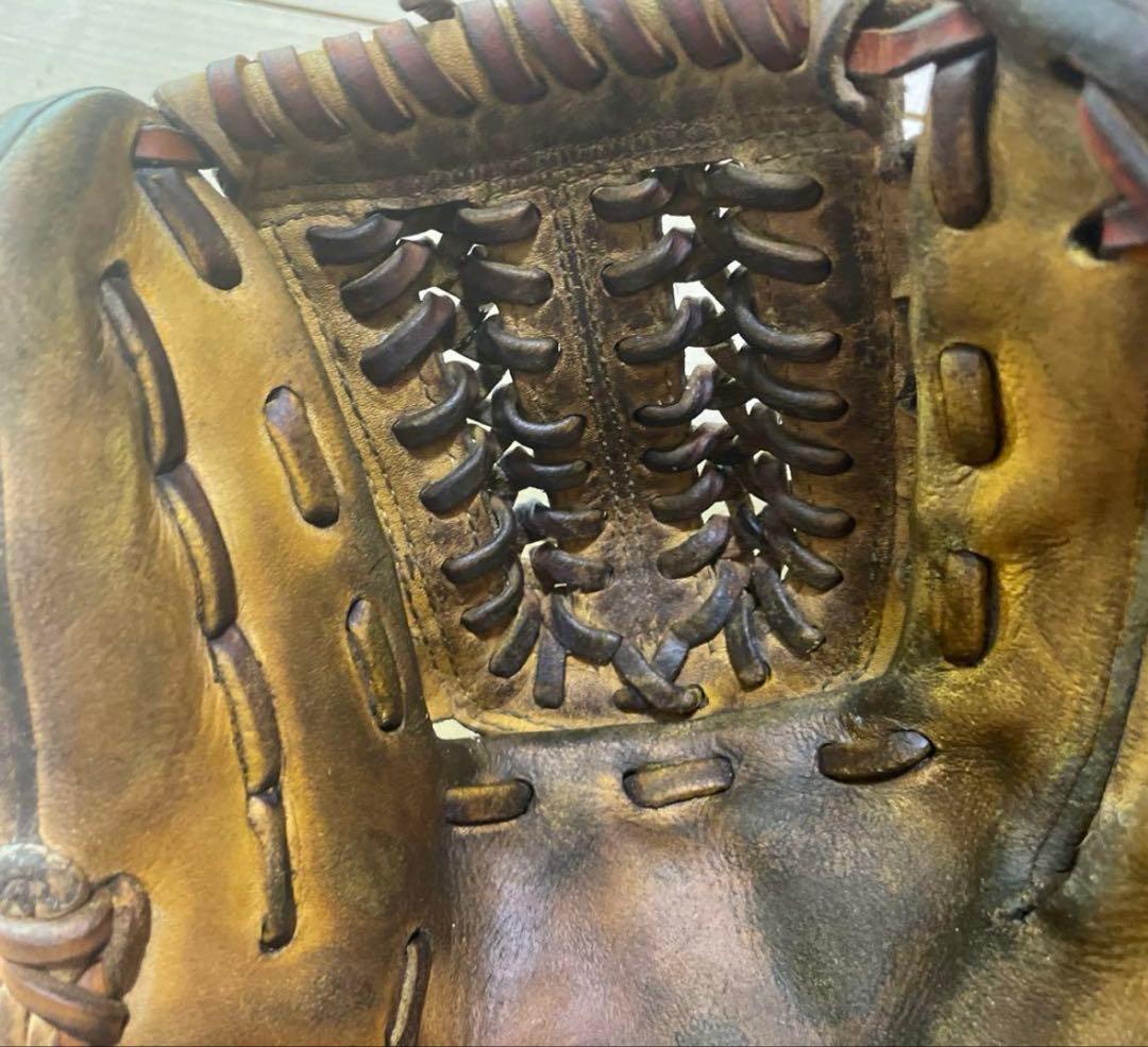 ミズノプロ硬式内野用ライトブラウン 右投げ