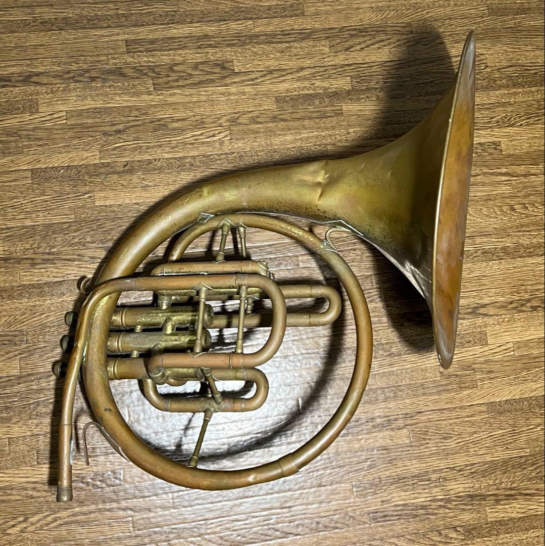 【希少】NIKKAN ホルン ニッカン 管楽器 吹奏楽