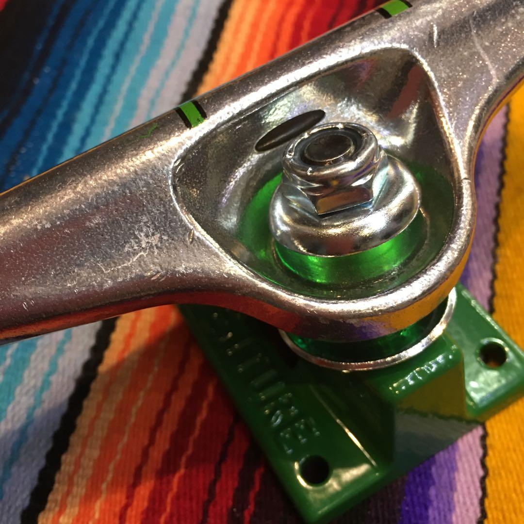 ventureベンチャー　スケートトラック　グリーンベース5.2HI