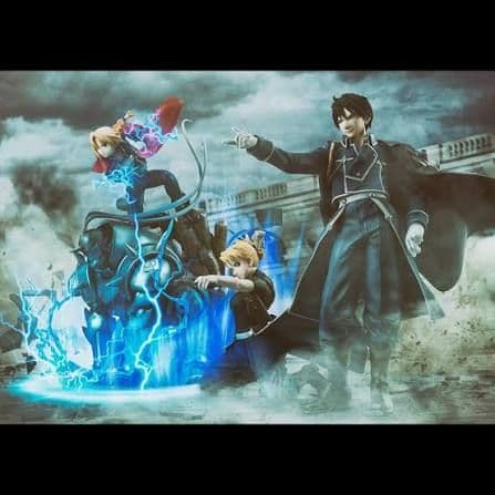 プレシャスジェムシリーズ 鋼の錬金術師 エドワード・アルフォンス・ロイとリザ