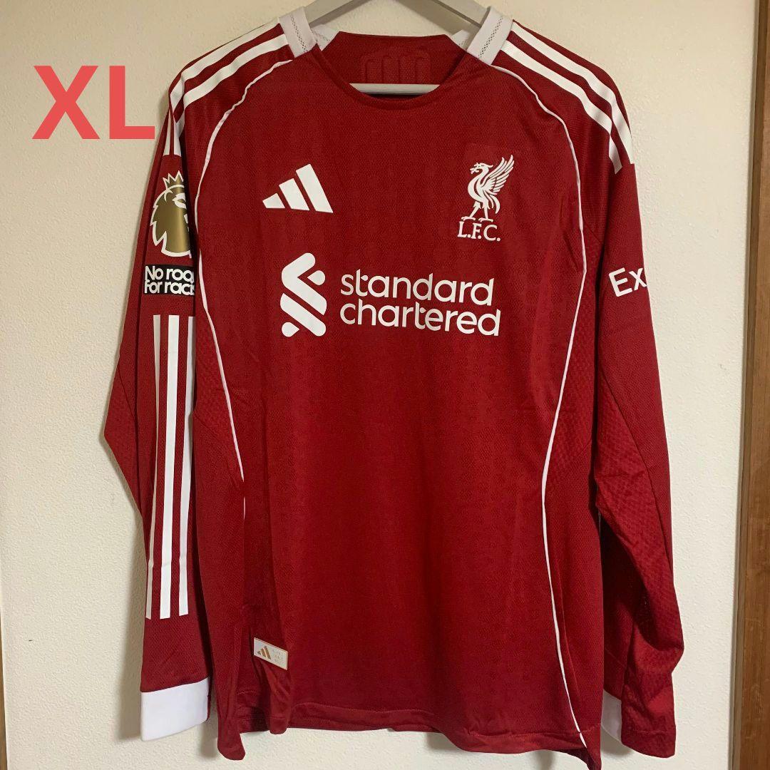 リヴァプールユニフォームホーム25/26ヴィルツ長袖