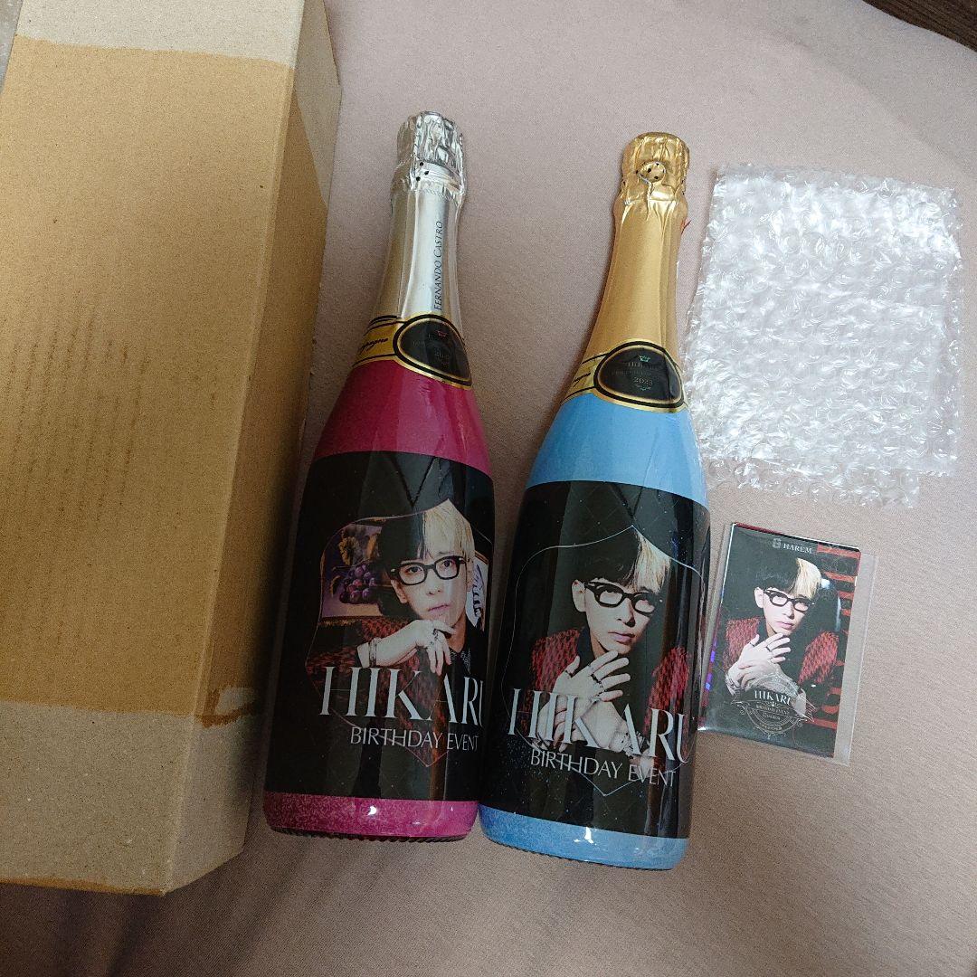 YouTuber ヒカル  オリジナルシャンパン2本 名刺&レアカード付き