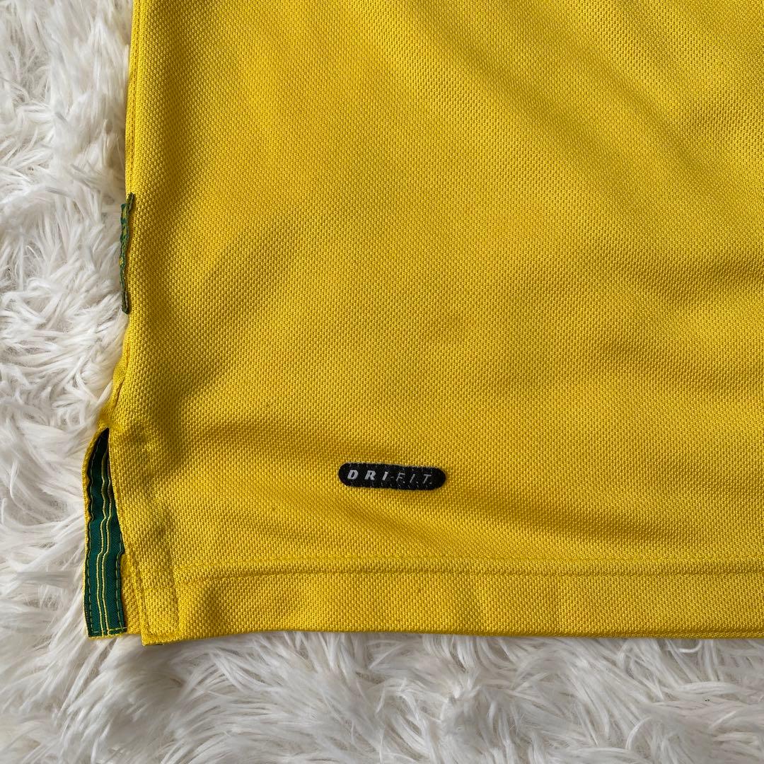 【ナイキ】　ブラジル代表　ロナウド　98フランスW杯　当時物　イギリス製　XL