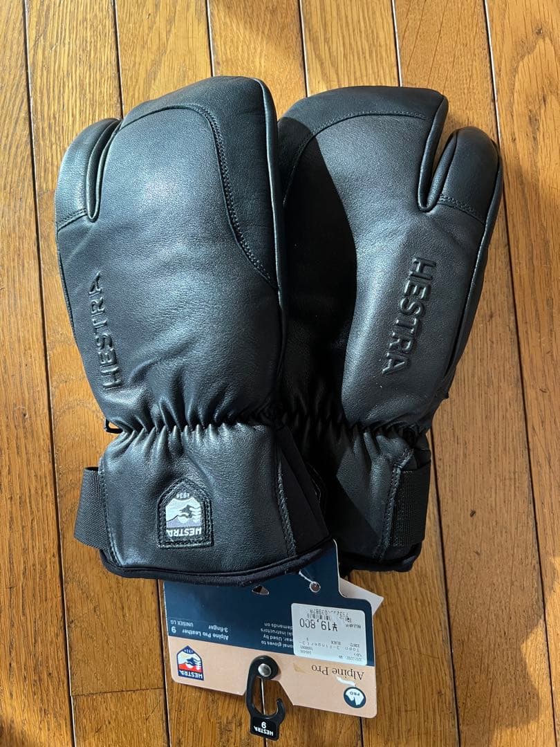 ヘストラ Leather Alpine Pro 3-finger size9