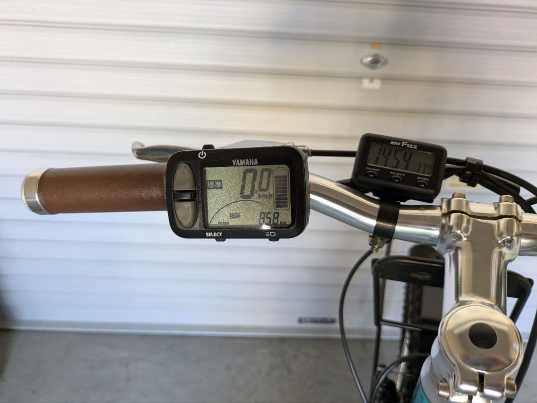 ヤマハ 電動アシスト自転車 青 26インチ