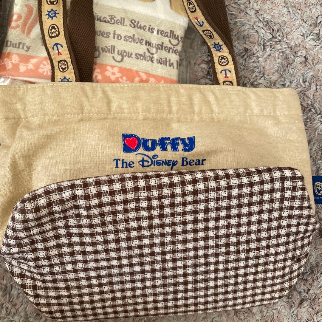 ダッフィーフレンズ　リーナベル　トートバッグ　フェイスタオルセット