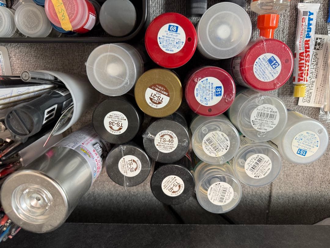 模型用塗料セット（多色、50-60個）