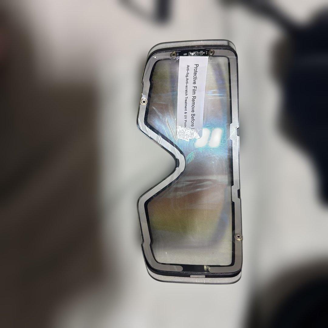 Hubo sports 電熱ゴーグル新品のスペアレンズアンカーの充電式バッテリー