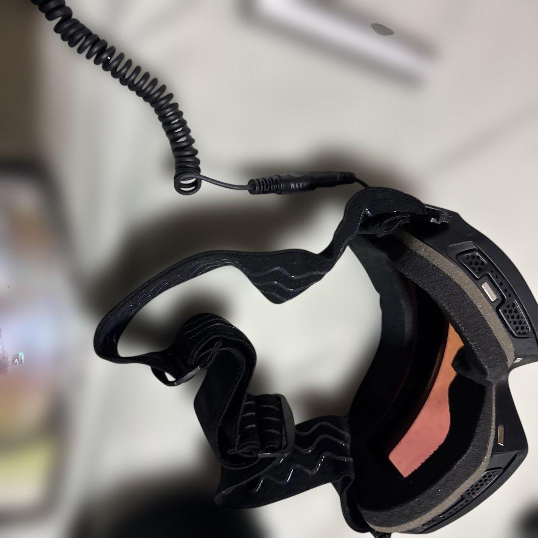 Hubo sports 電熱ゴーグル新品のスペアレンズアンカーの充電式バッテリー