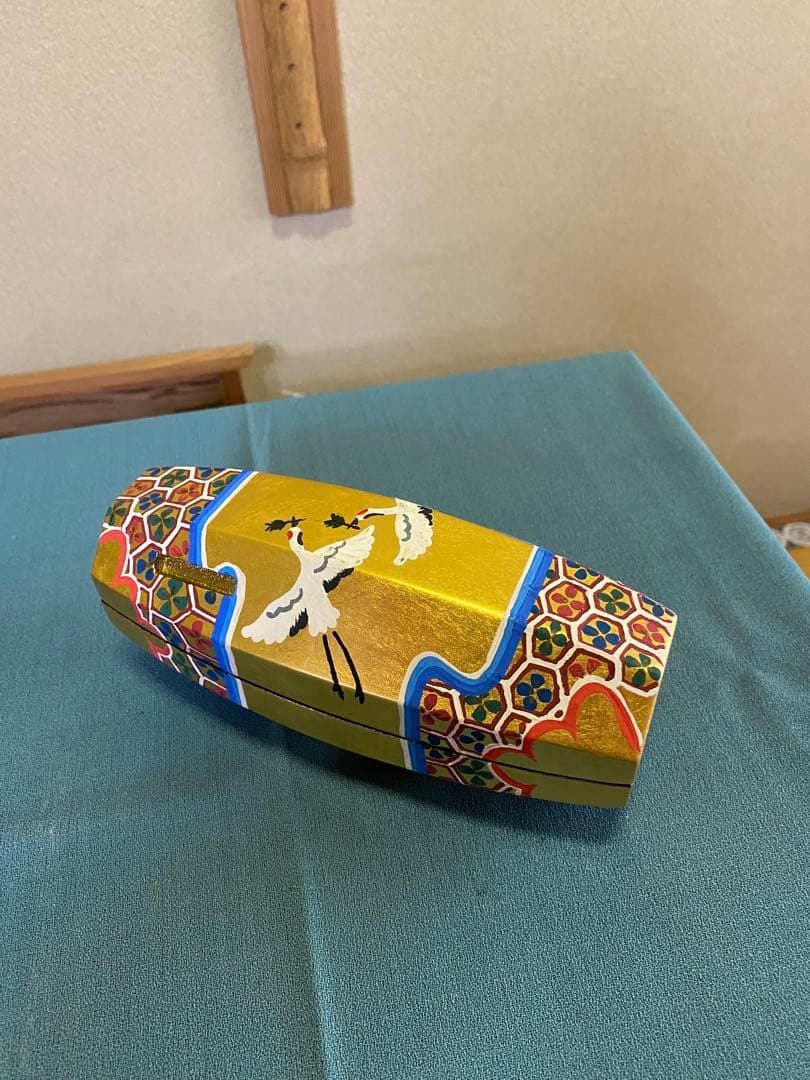 茶道具/有職ぶりぶり香合 有職庵監修 金箔押 工芸品