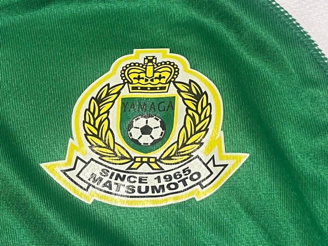 松本山雅　mitre レトロ　レアなサッカーシャツ 背番号23 サイズＬ