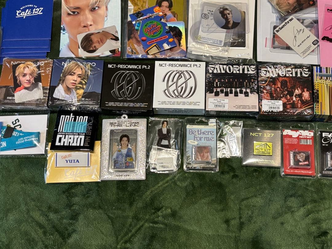 【まとめ売り】NCT127 ユウタ 雑貨 まとめ売り（トレカ・アクスタ・小物）