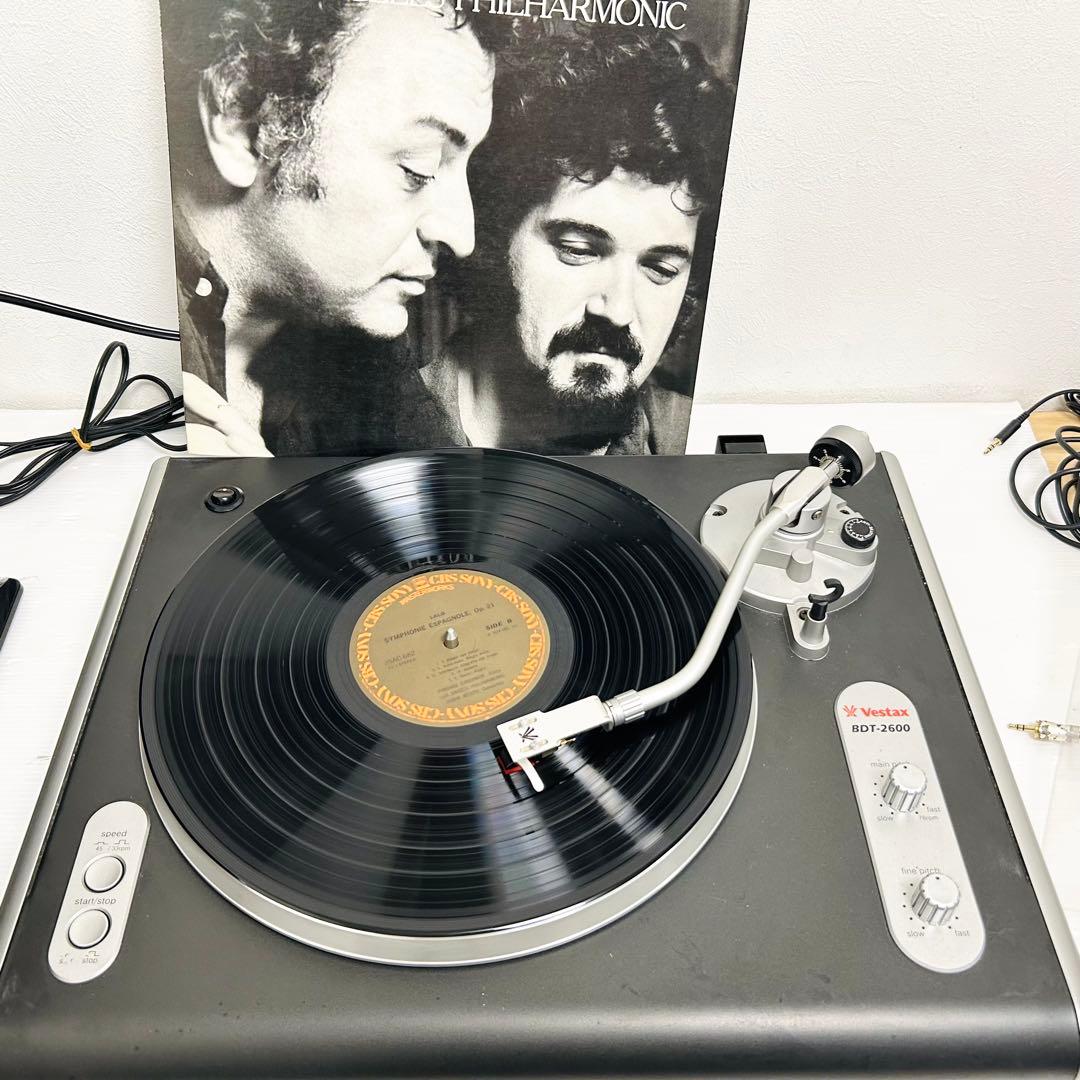 希少 動作品 Vestax ターンテーブル BDT-2600 ベスタクス
