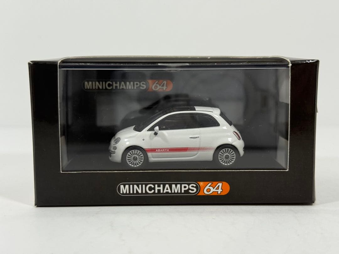 1/43 フィアット 500 アバルト 2007 白 Fiat Abarth