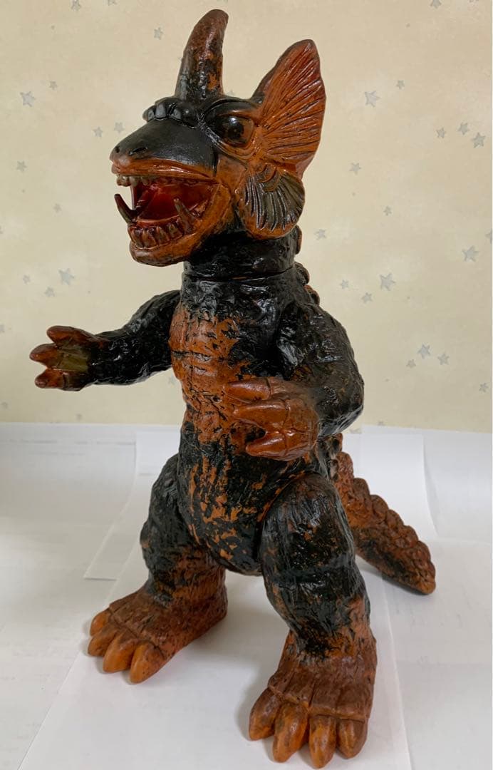 珍品希少　マルサン製1970　怪獣　ソフビ　　　　フィギュア　　ドラギラス