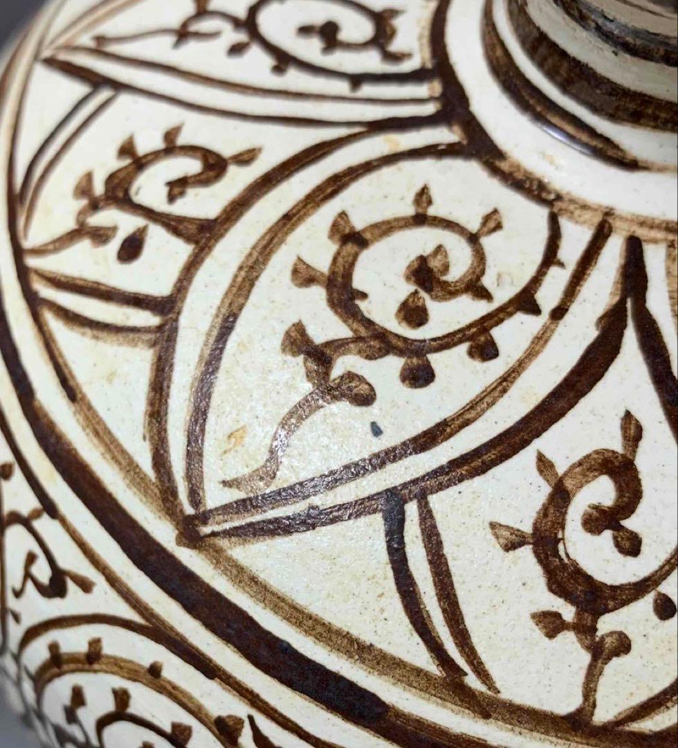 中国 蛸唐草瓶子　f2250408