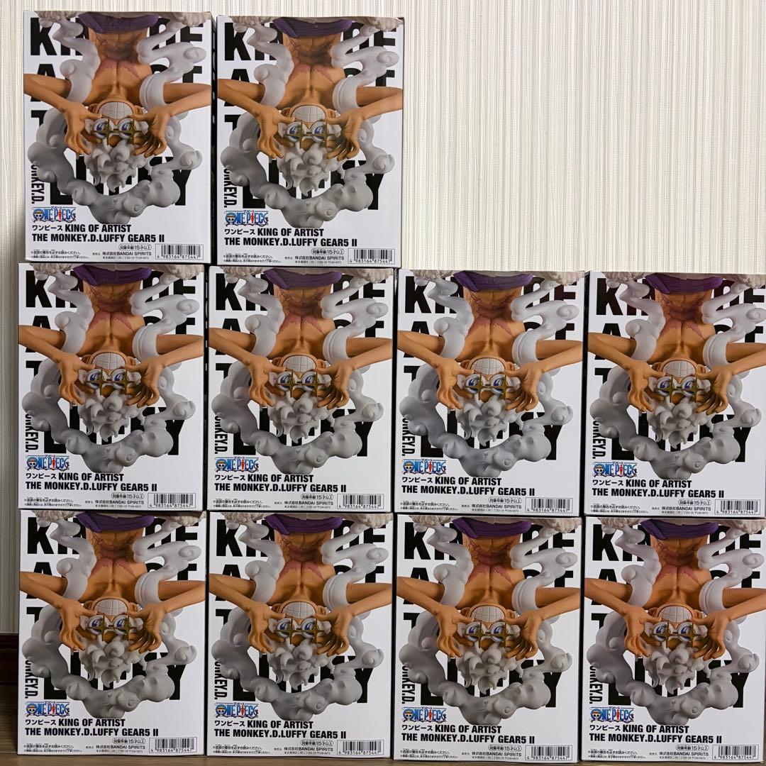 ワンピース　KING OF ARTIST フィギュア　GEAR5 Ⅱ 10体