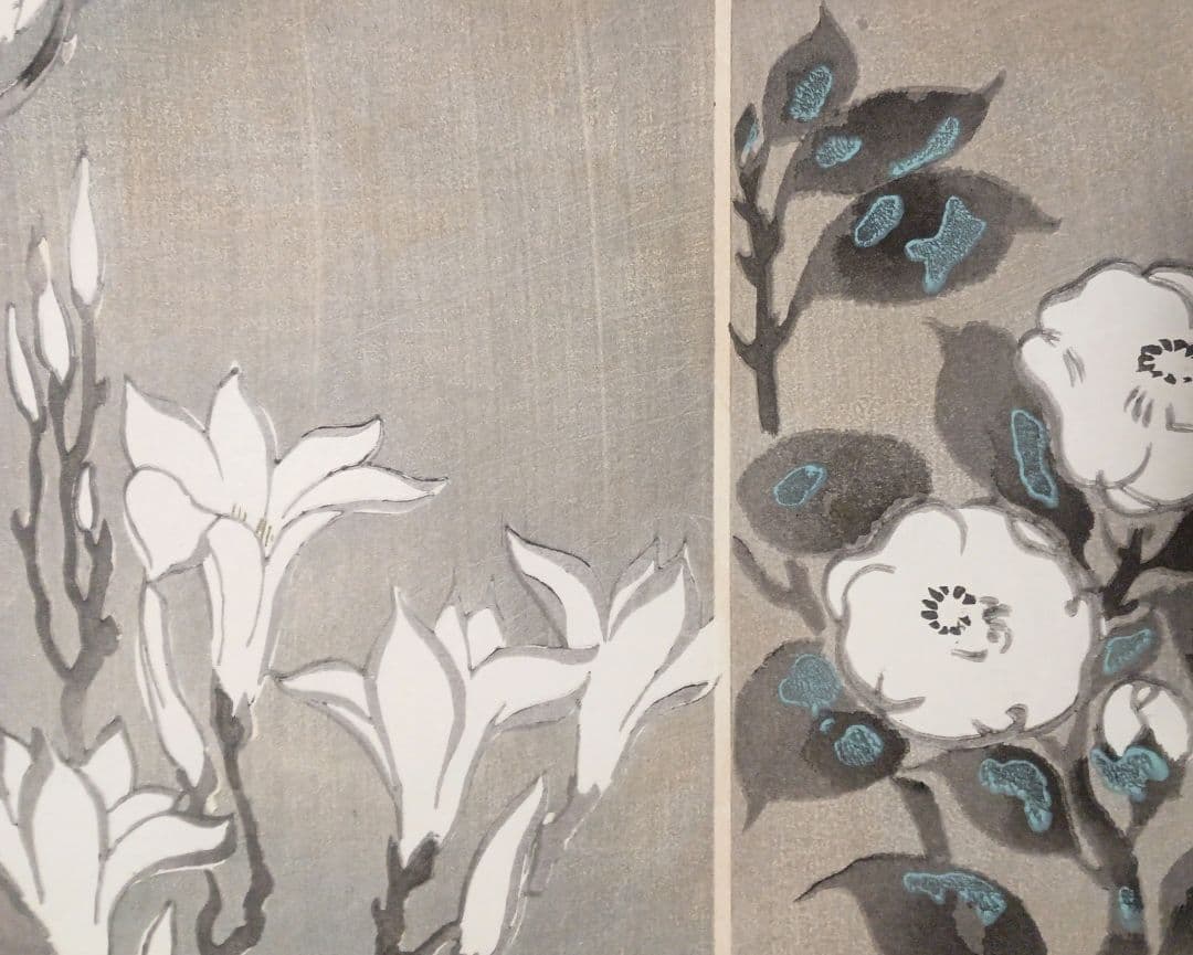 琳派図案版画（色摺版画)作者不詳、明治後期～昭和初期出版