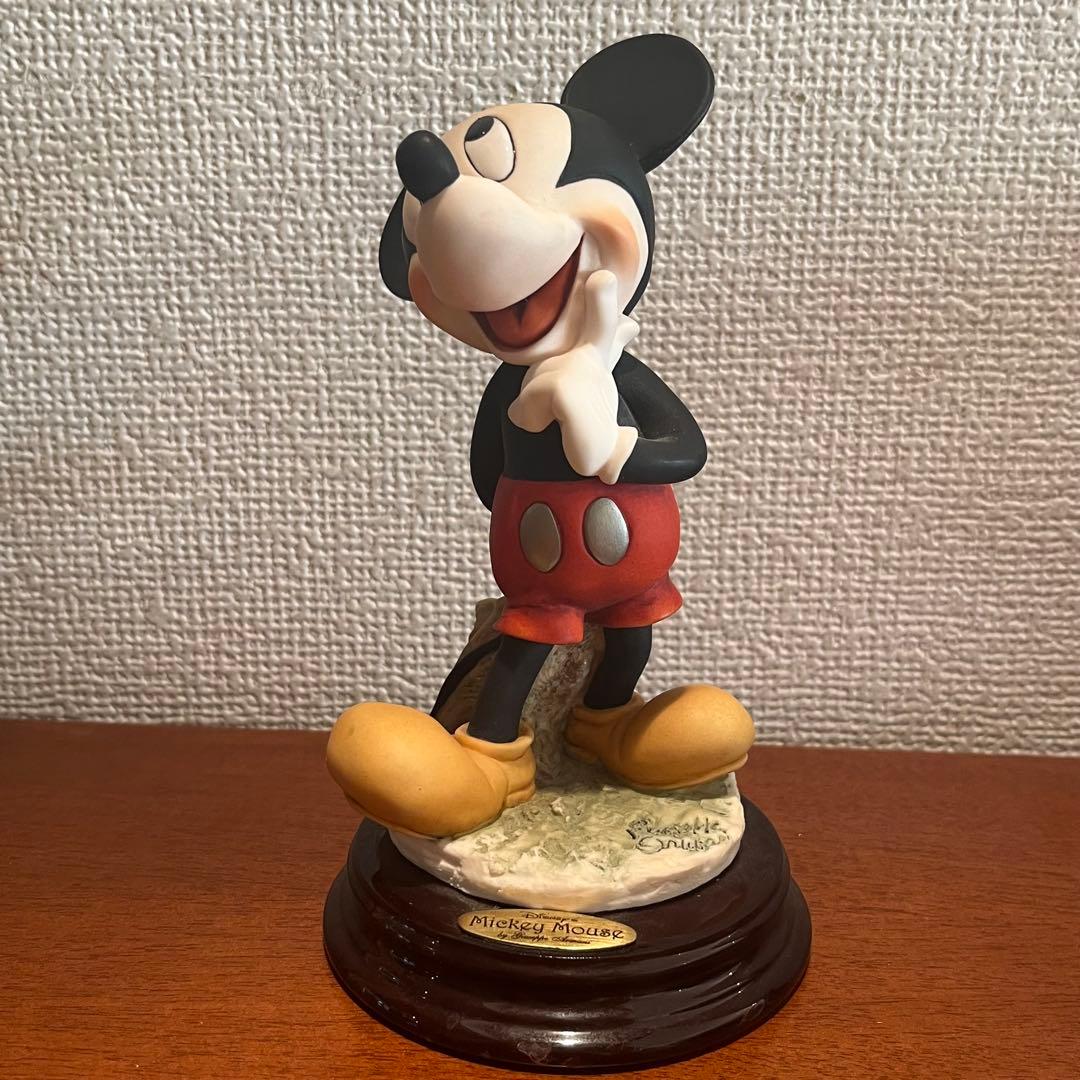 ジョゼッペアルマーニ　ミッキーマウス　ディズニー　陶器　人形　イタリア製　置物