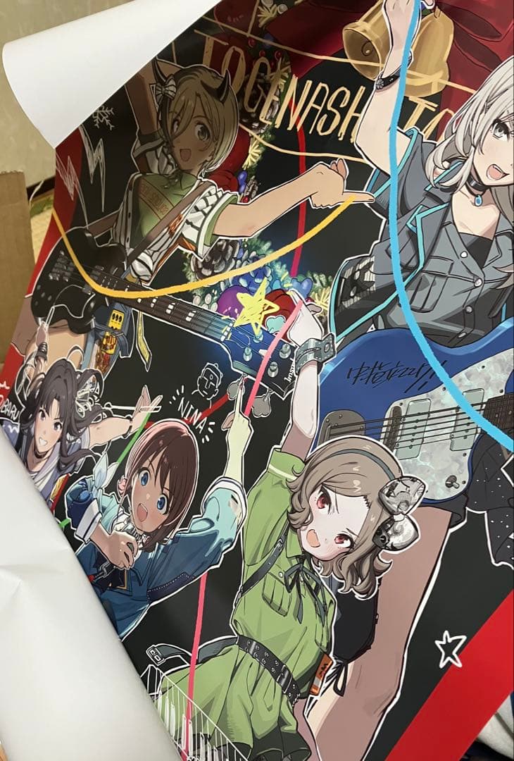 ガールズバンドクライ4thワンマンライブ非売品ポスター