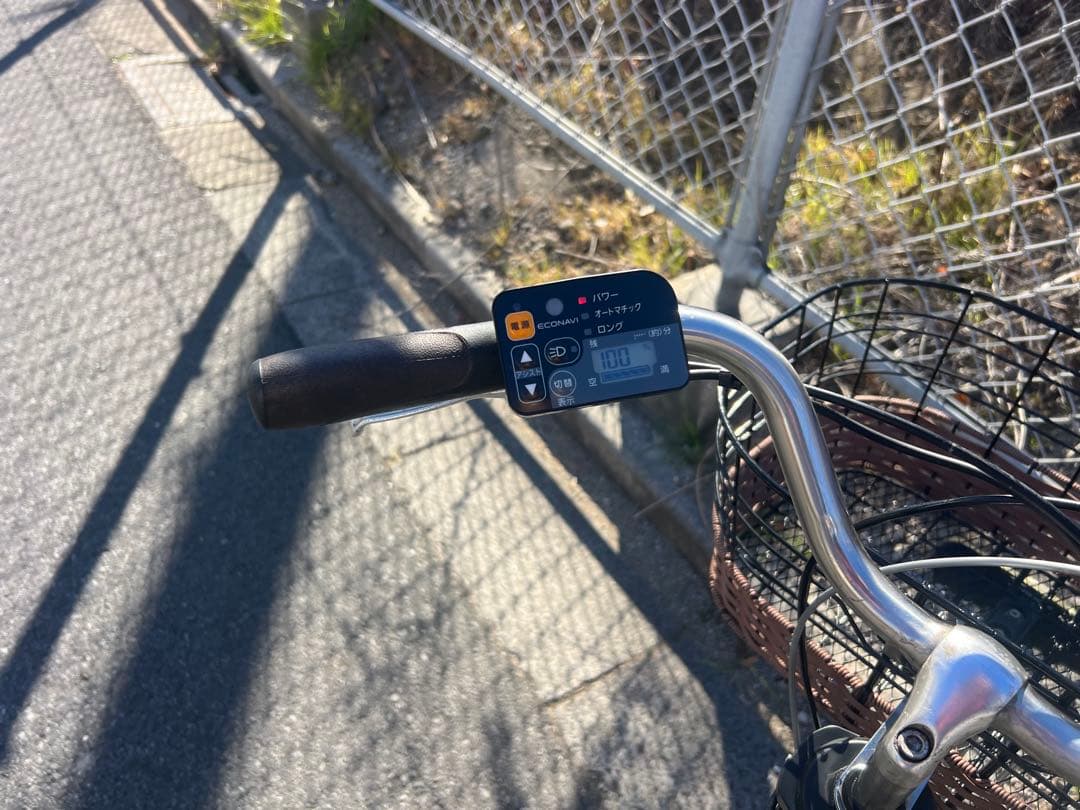 パナソニック電動アシスト自転車エコナビ付き26インチ5x5関東圏配送可能