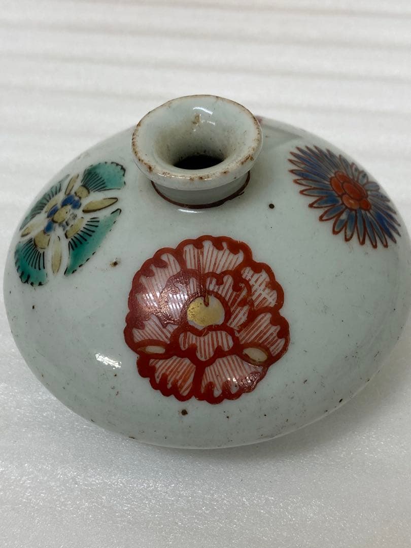 3-3036 平佐赤絵　油壺