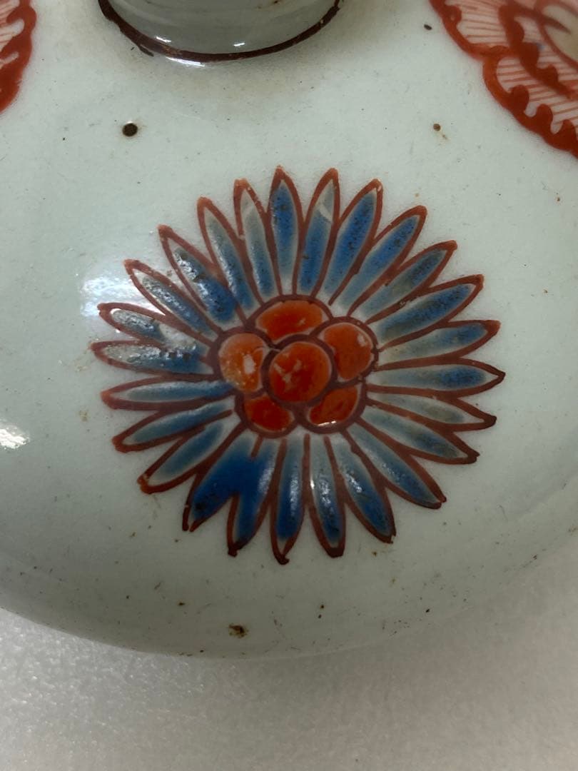 3-3036 平佐赤絵　油壺