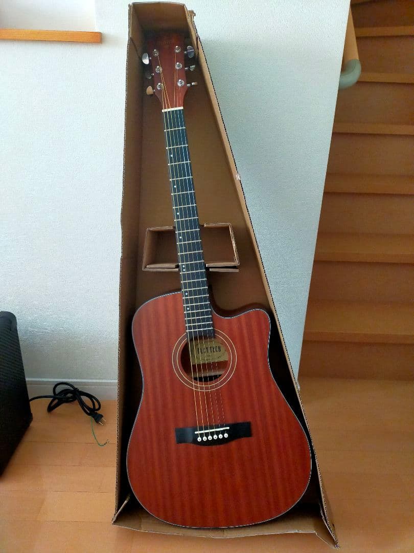 【美品】アコースティックギター　PLAYTECH　AD28MC