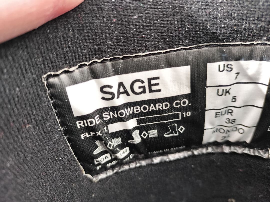RIDE ライド SAGE スノーボード ブーツ レディース 24cm BOA