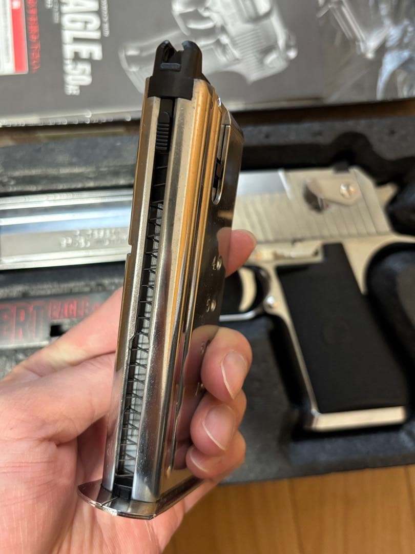 東京マルイ デザートイーグル .50AE ガスガン　シルバー