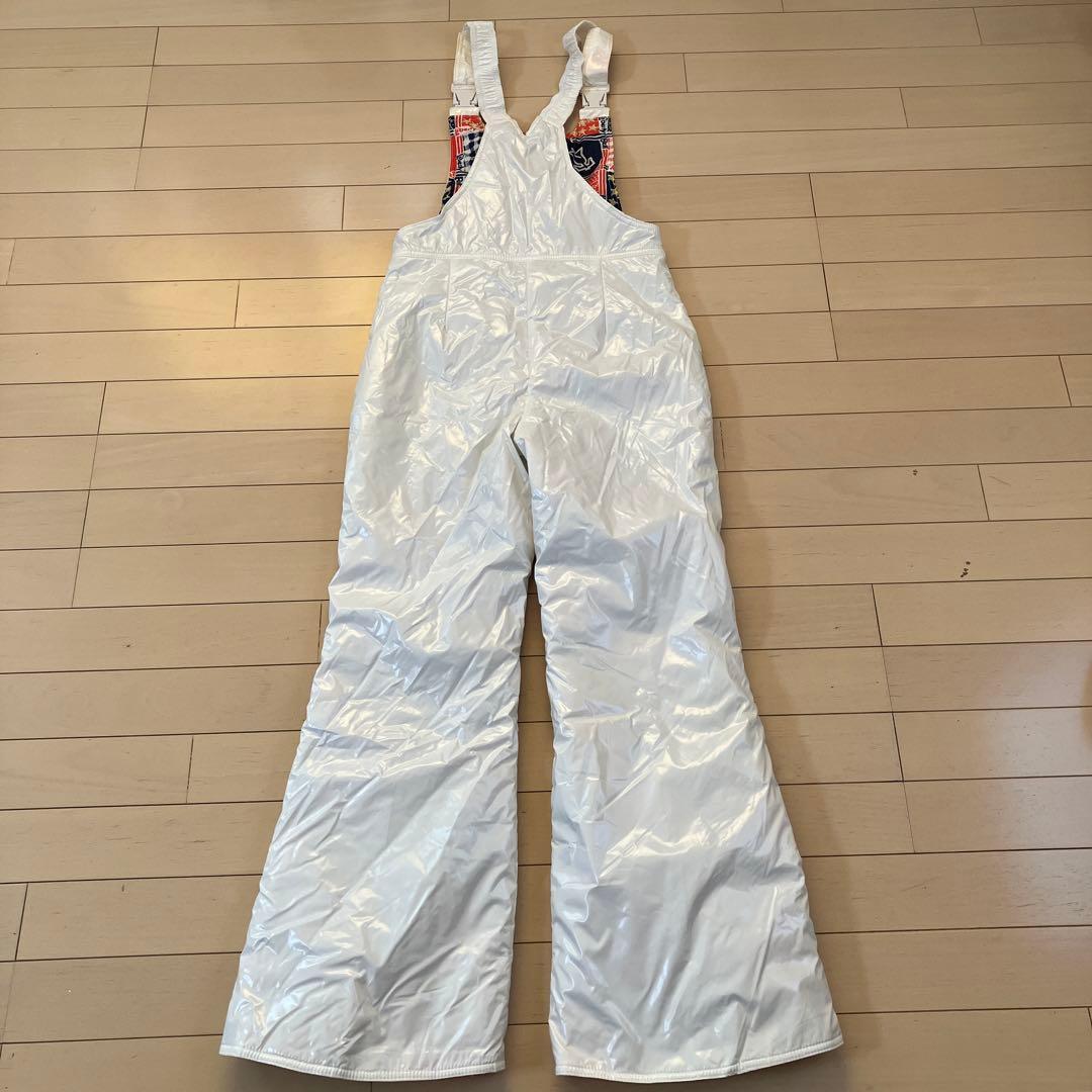 12.1 リバティーベル 新品未使用 スキーウェア エナメルパンツ ホワイト M