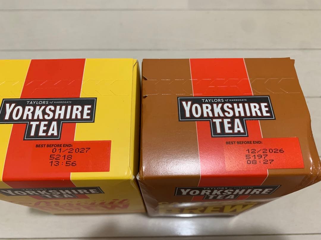 Yorkshire Tea ビスケットブリュー 2種セット