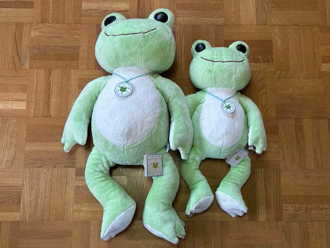 p*m様 【かえるのピクルス】ぬいぐるみ Ｌ/Ｍサイズ