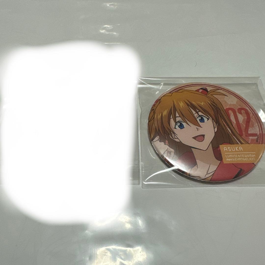 エヴァンゲリオン　ルミネコラボ　缶バッジ