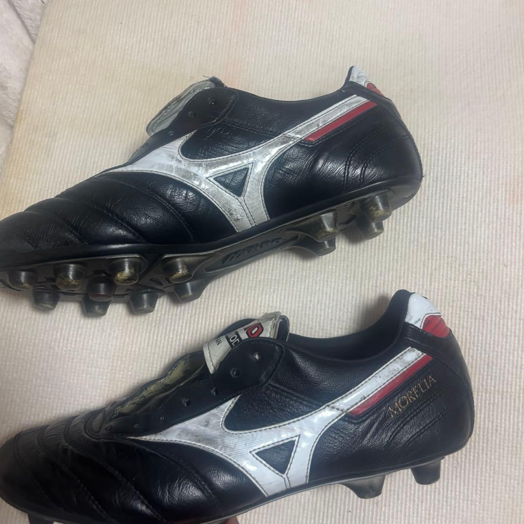 25.5cm モレリア サッカースパイク ミズノ HG メイドインジャパン