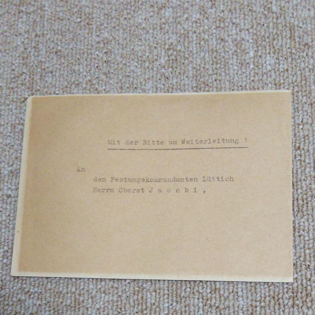 ナチス・ドイツ軍ヴァイクス元帥直筆サイン