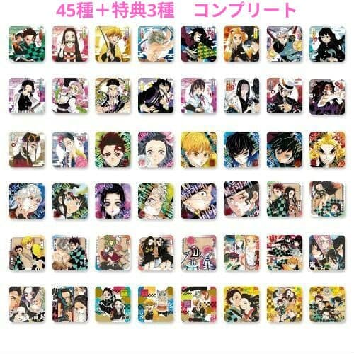 鬼滅の刃　アートコースター　第1弾　45種+BOX特典3種　コンプリート